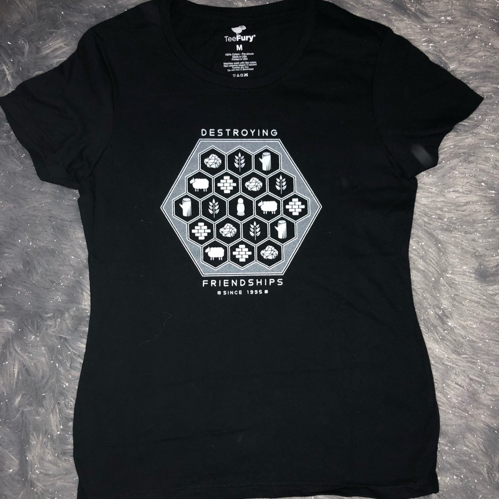 NWOT Catan  T-shirt from TeeFury